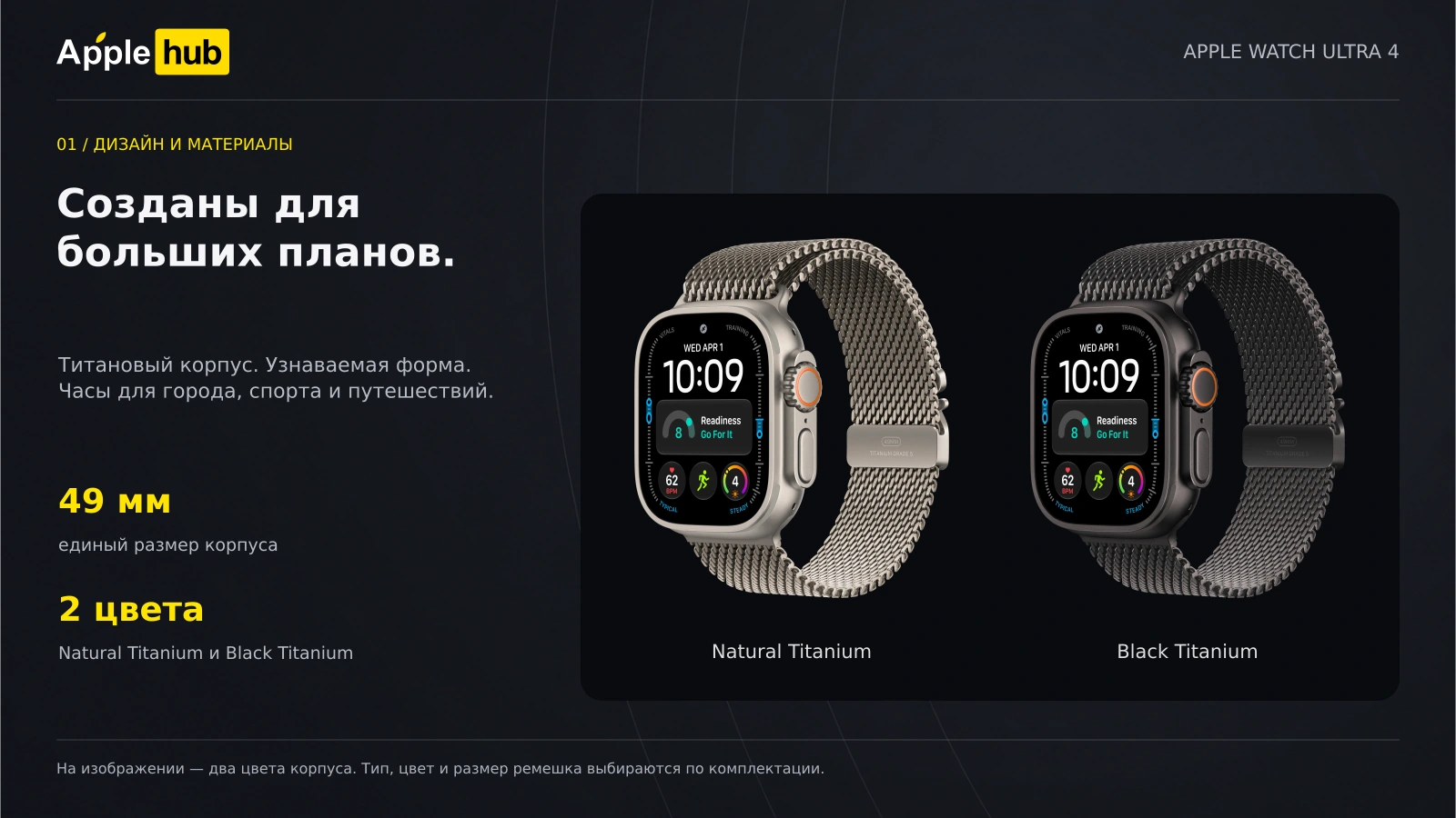 Apple Watch Ultra 4 — Apple Watch Ultra 4: титан, характер и возможности